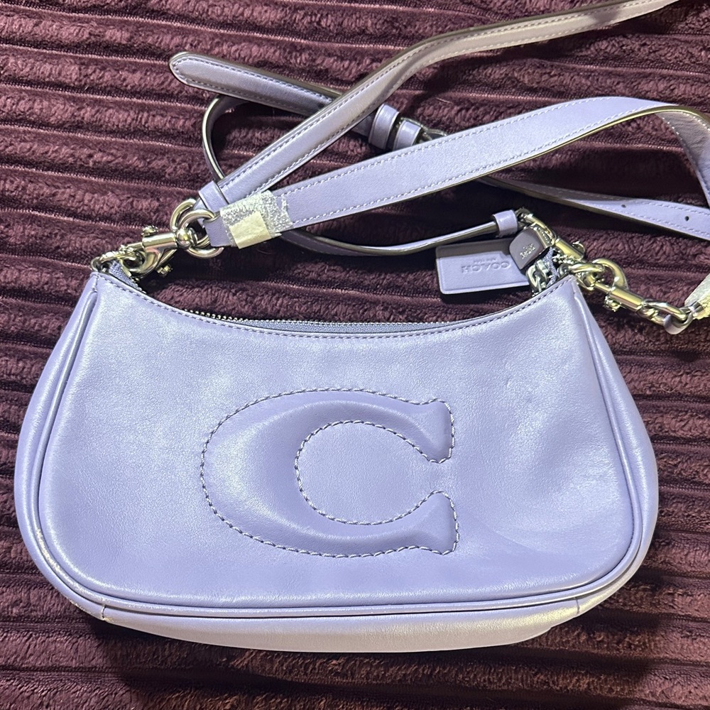 Coach Light Purple Shoulder Bag